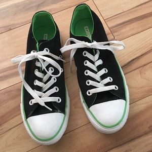 CONVERSE ALL STAR/black and green/M5 W7